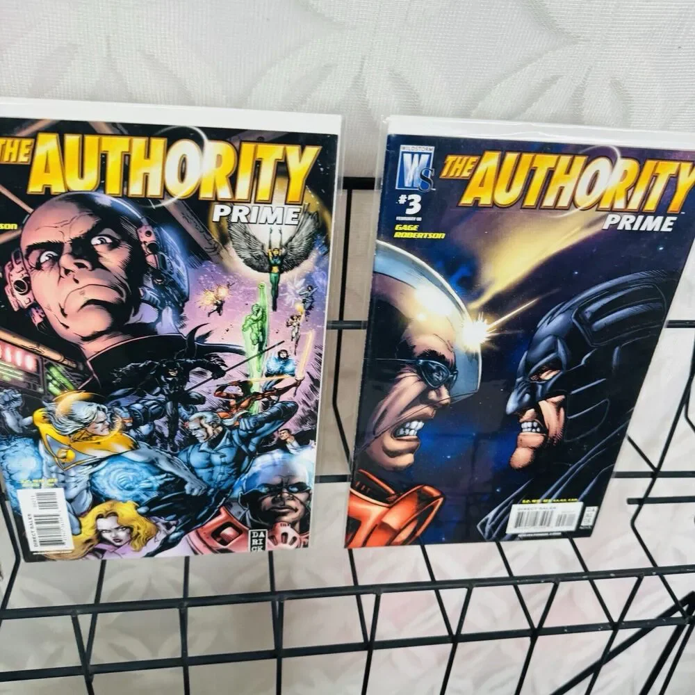Authority Prime 1-6 Lot (Wildstorm) Midnighter‎ Darick Robertson